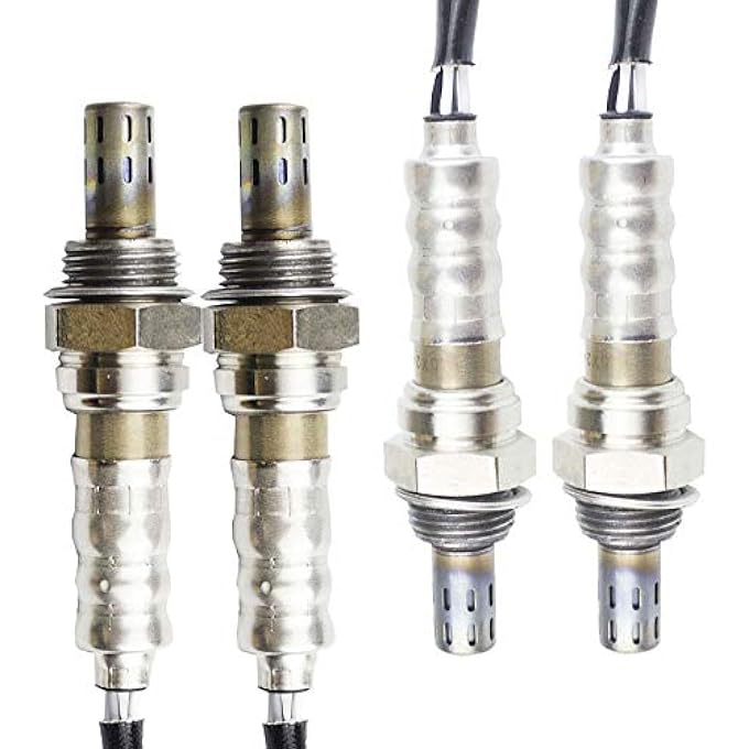 higherbro 4 قطع مستشعر أكسجين O2 1 2 لسيارة فورد F150 موديل 2001 2002 2003 42L46L المنبع المصب - Image 3