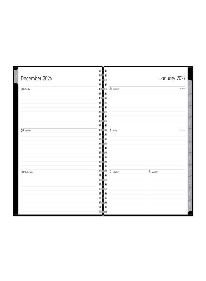 Blue Sky 2027 Weekly and Monthly Planner Calendar, Includes January 2027 - December 2027, 8.5" x 11", Flexible Cover, Wirebound, Laminated Tabs, Storage Pocket, Enterprise - Image 4