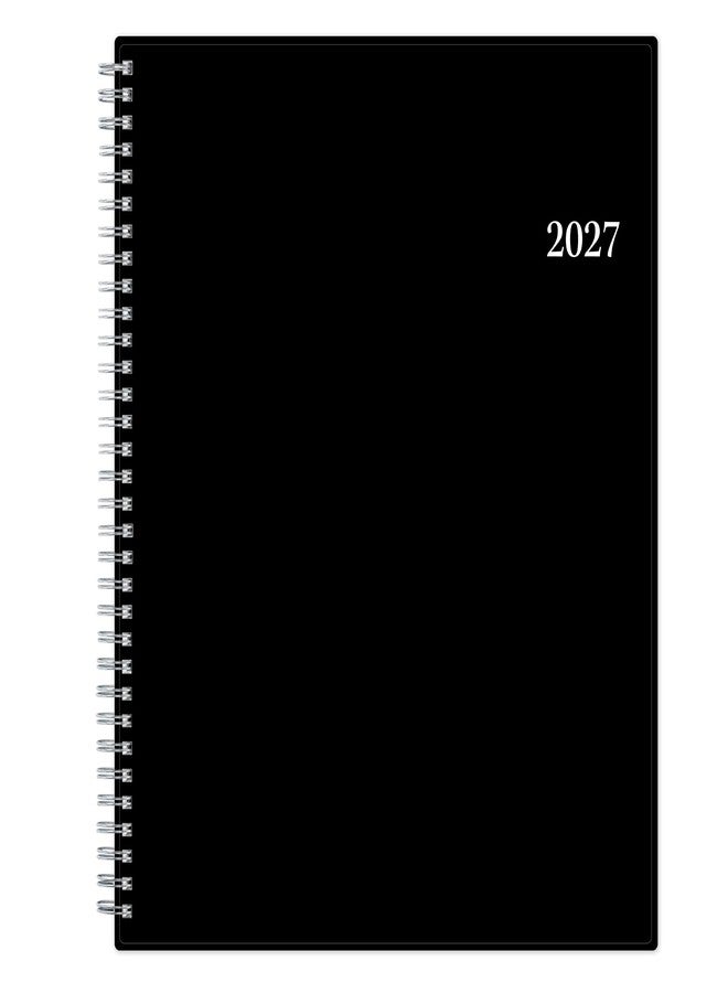 Blue Sky 2027 Weekly and Monthly Planner Calendar, Includes January 2027 - December 2027, 8.5" x 11", Flexible Cover, Wirebound, Laminated Tabs, Storage Pocket, Enterprise - Image 2