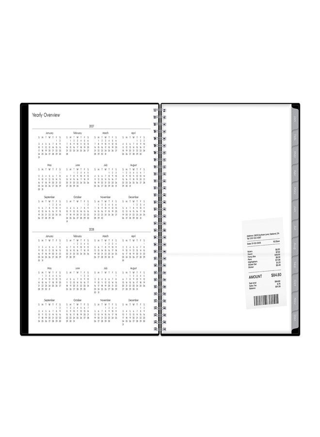 Blue Sky 2027 Weekly and Monthly Planner Calendar, Includes January 2027 - December 2027, 8.5" x 11", Flexible Cover, Wirebound, Laminated Tabs, Storage Pocket, Enterprise - Image 5