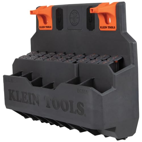 Klein Tools BC501S SHook Hard Tool Storage Module 18 Compartments Magnetic Optional S Hooks Secure Module to Aerial Utility Buckets