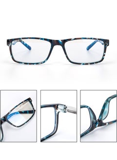 LANLANG LANLANG Blue Light Blocking Reading Glasses for Men Women Spring Hinge Anti-Blue light computer glasses Anti Eyestrain including 0-3.5 diopters L-L008-C1  - Image 4