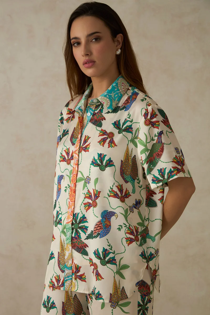 Virgio Virgio Women Louisa Floral Printed Shirt