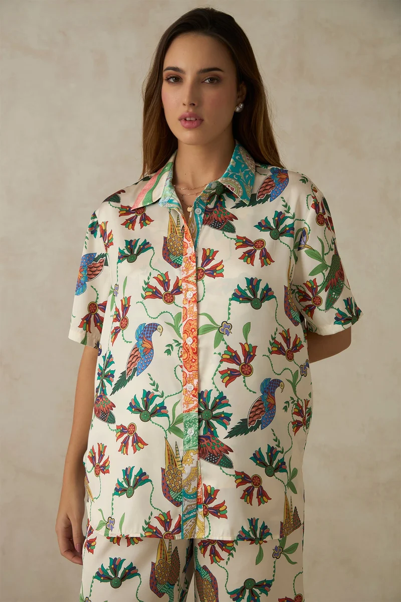 Virgio Virgio Women Louisa Floral Printed Shirt