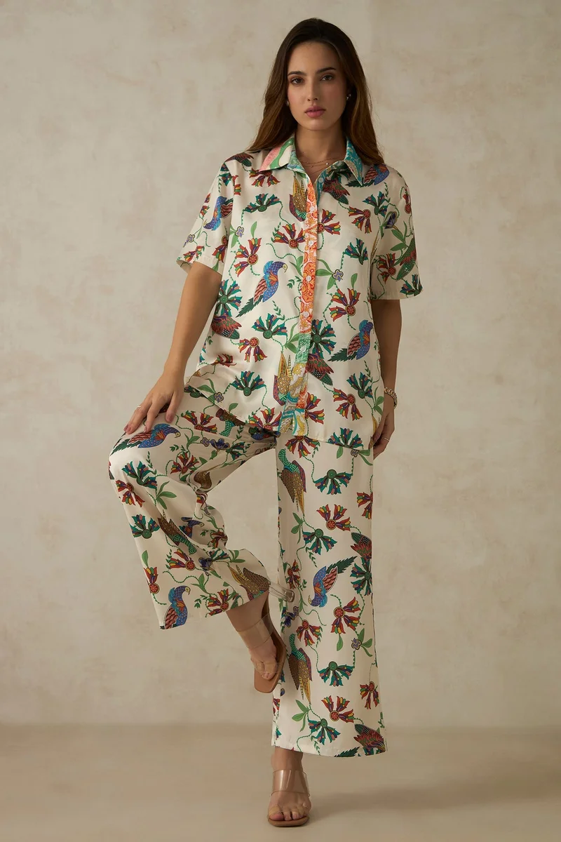 Virgio Virgio Women Louisa Floral Printed Shirt