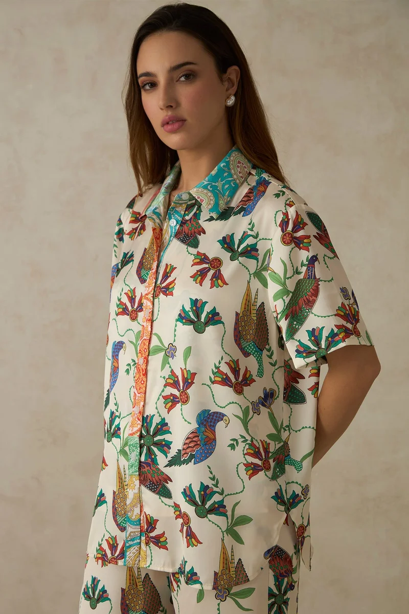 Virgio Virgio Women Louisa Floral Printed Shirt