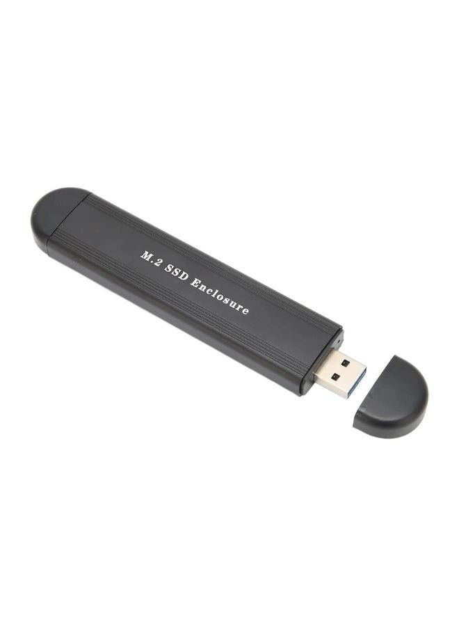 XLT M.2 SSD Enclosure, NVME NGFF Dual Protocol Adapter with USB C Support for Size 2242/2260/2280 - Image 1