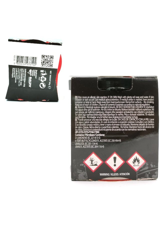 AREON Sport Lux Gel Silver Car Air Freshener Can 80g | Long Lasting Gel Car Perfume with Adjustable Lid | Dashboard & Cup Holder Use - Image 4