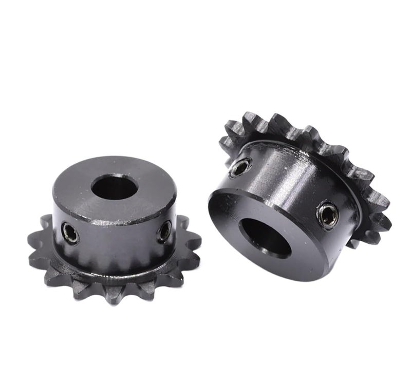 Carbon Steel Motor spur Gear 1pcs 04C Chain Gear Steel 10-23 Tooth Industrial Sprocket Wheel Motor Drive Bore 10mm(16 Teeth) - Image 3