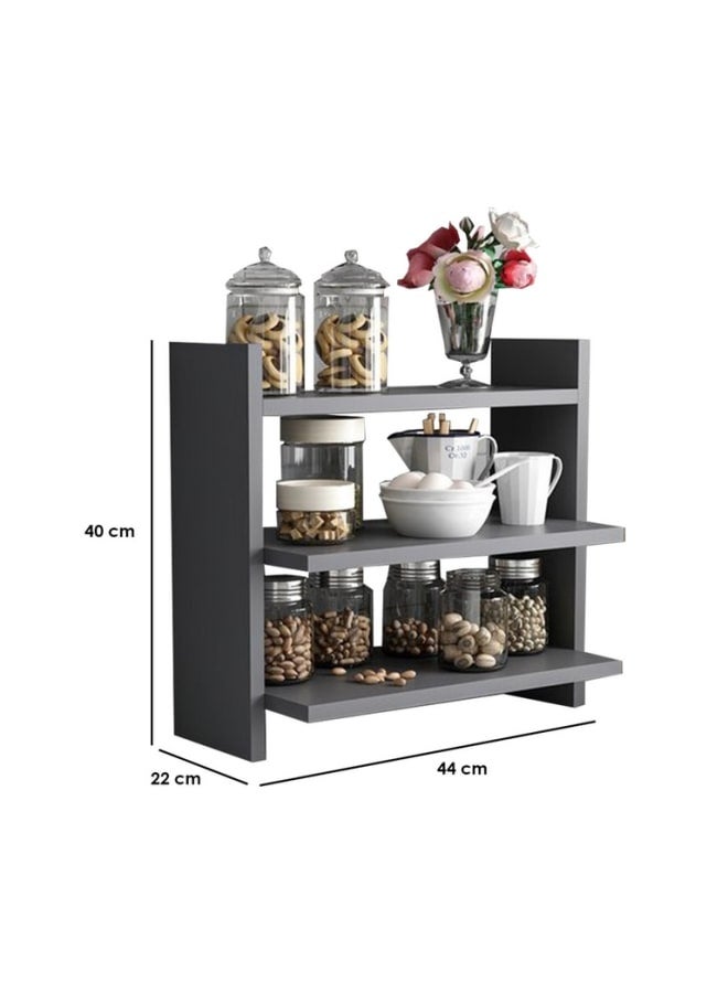 ريترو RA-SI51 وحدة أرفف 22x40x44سم - رمادي