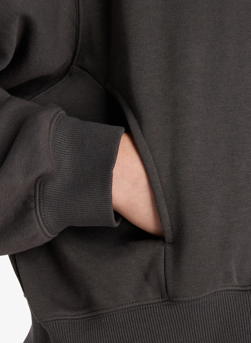 New Balance FADED BLACK (ABR) French Terry Bomber Jacket for Women | Best Price UAE