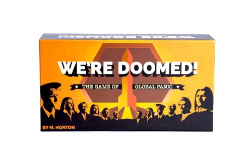 Breaking Games We're Doomed! - Apocalypse Survival Board Game - Cooperative Strategy for 4-10 Players - 15-Minute Race to Escape - Ideal for Competitive Game Nights & Group Gatherings - Image 1