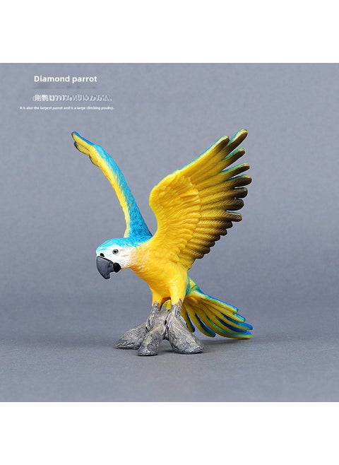 Simulation wild animal model Wolf monkey lion Fox chameleon parrot bat pangolin squirrel Chinchilla donkey sloth Macaw