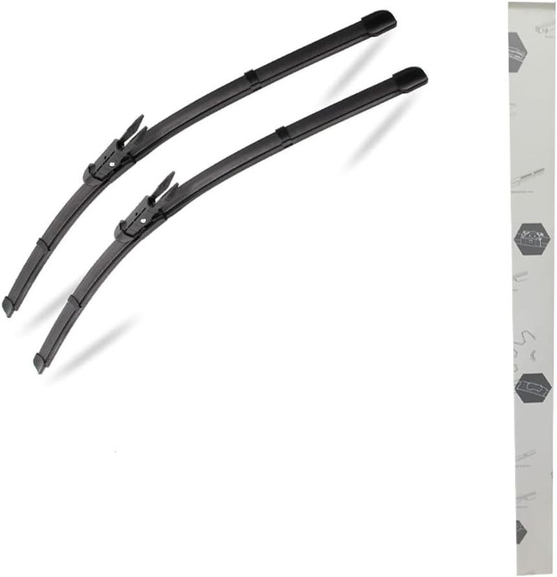 طقم شفرات مساحات زجاج أمامي عالية الجودة لسيارة BMW 520 موديل 2010، سعة 600 مل، طول 24 بوصة، قطعتان