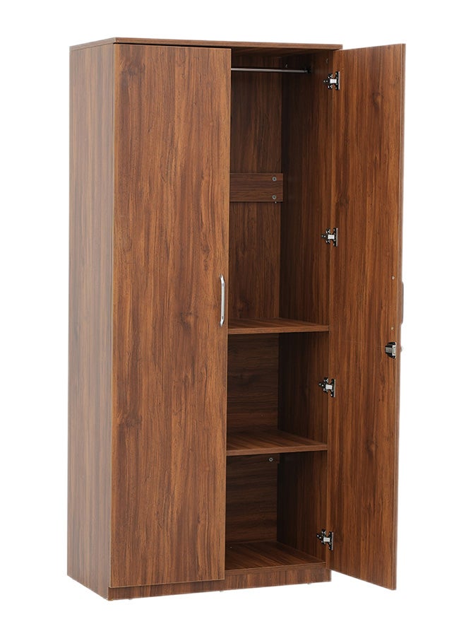 Royaloak Taurian 2 Door Wardrobe, Engineered Wood, Melamine Finish, Ample Storage Door, Safety Lock, Durable & Long lasting, Modern Design - Image 5