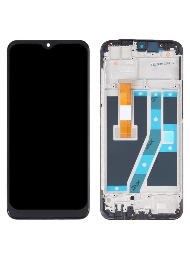 شاشة LCD بديلة ومحول رقمي تجميع كامل مع إطار لهاتف OPPO Realme C2 / A1k - Image 3