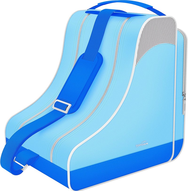 TOPOWN Premium Ice Skate and Roller Skate Bag - Men, Women, Child/Adult Up to Size 12(US) - Image 1