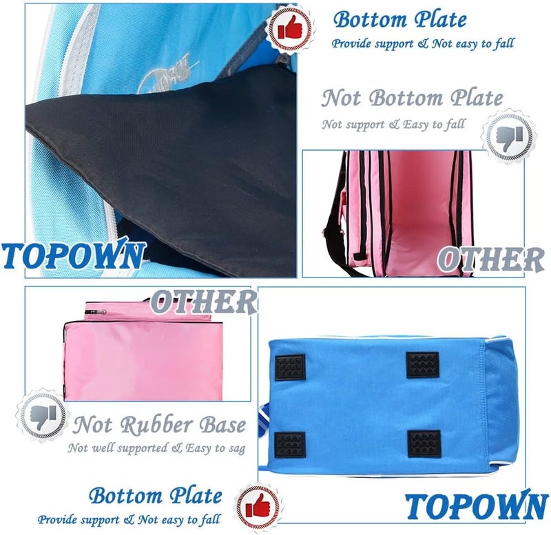 TOPOWN Premium Ice Skate and Roller Skate Bag - Men, Women, Child/Adult Up to Size 12(US) - Image 5