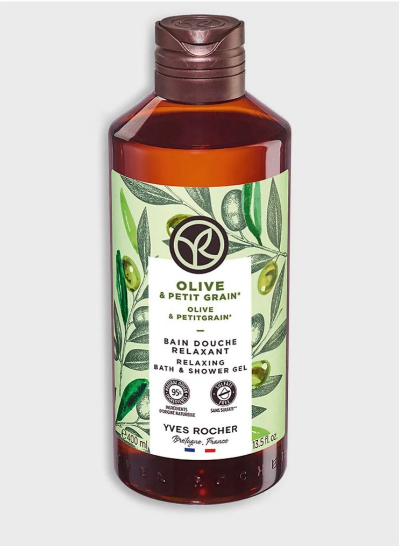 ايف روشيه Bath And Shower Gel Olive 400Ml Bottle