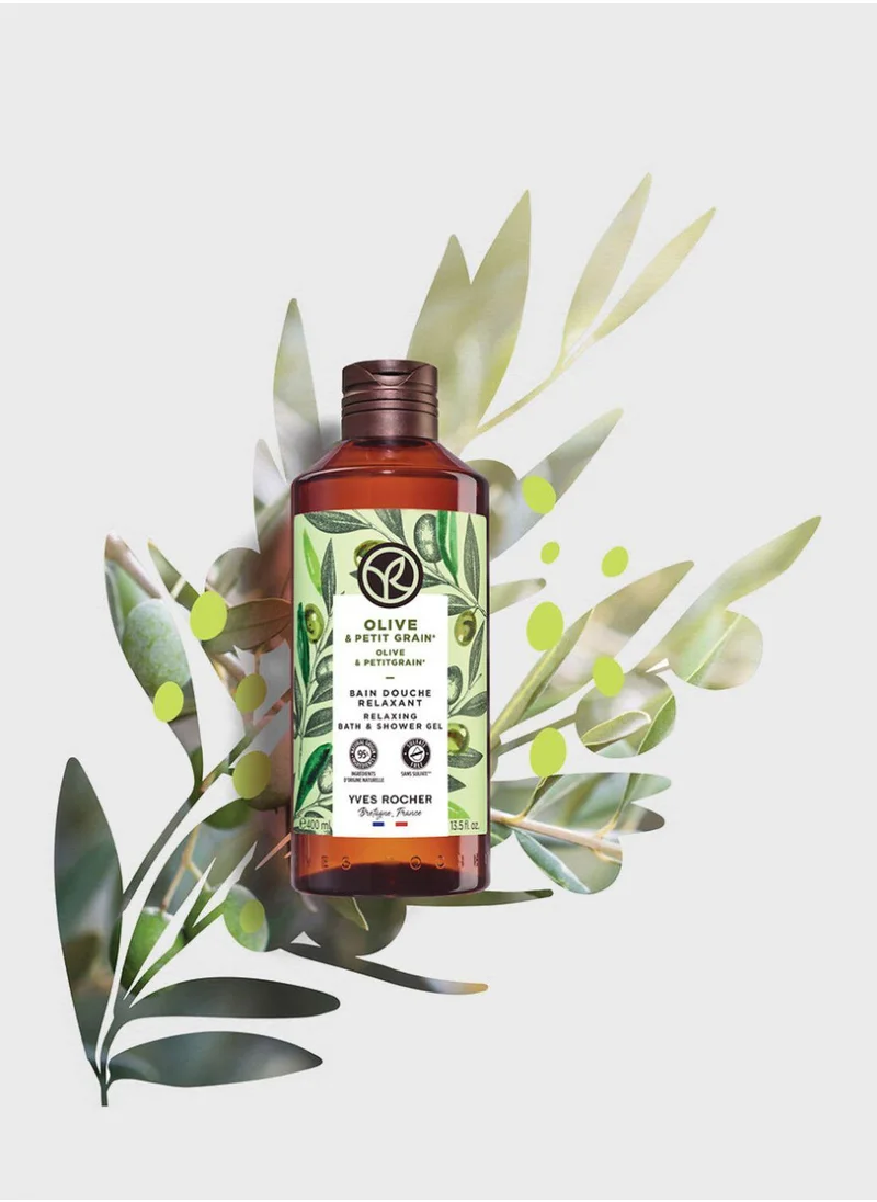 ايف روشيه Bath And Shower Gel Olive 400Ml Bottle