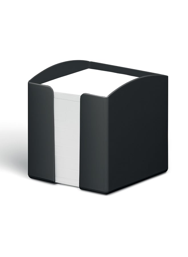 حامل ملاحظات صديق للبيئة بمادة بلاستيكية تحتوي على 80% من مواد ما بعد الاستهلاك وسعة 800 ورقة 93×93 مم، صنع في ألمانيا | حامل ملاحظات مكتبي عملي وسهل الوصول — ديوريبل