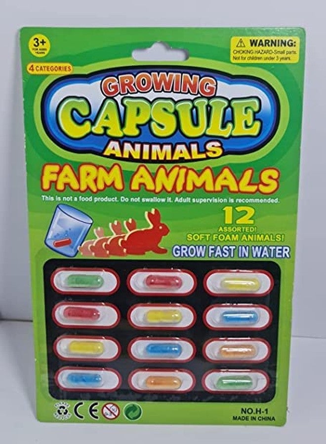 Little More LITTLEMORE - Farm Animals Amazing Magic Capsule Creatures Grow in hot Water New Attractive Model for Kids, Boys and Girls - Image 1