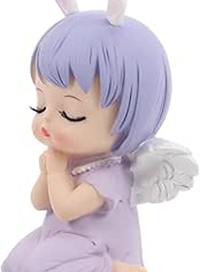 Gold Lovely Angel Cake Topper Creative Dessert Ornament for Birthday Party Decoration - Image 1