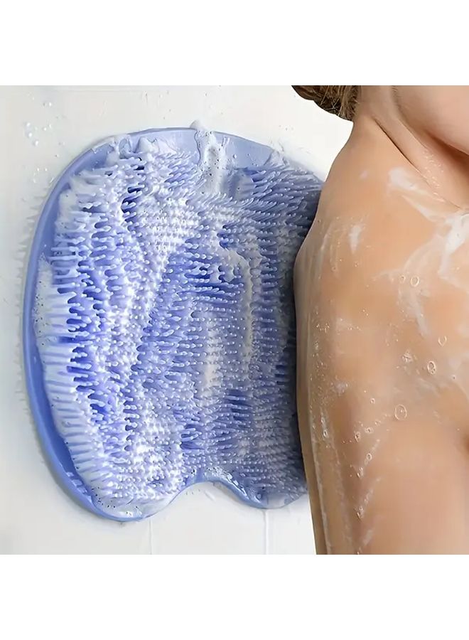 Manual Foot Scrubber Blue Exfoliating Tool For Dead Skin Removal Promotes Circulation - Image 2