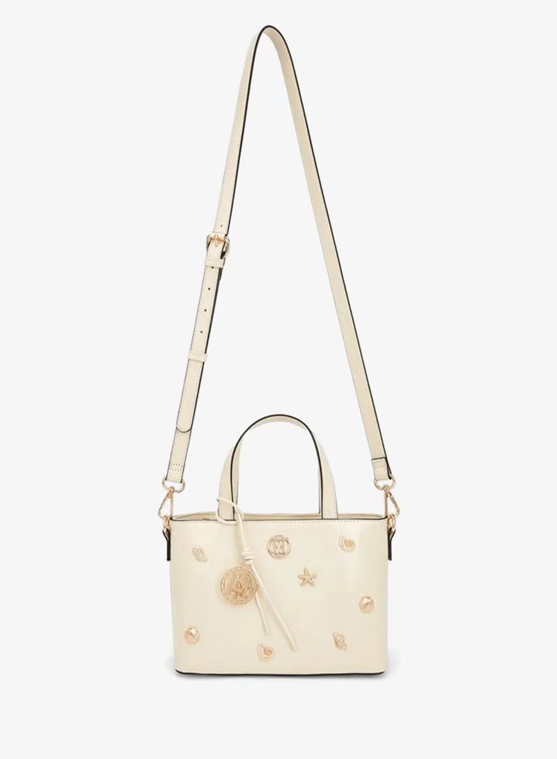 ايل Gg Charm Embellished Match Back