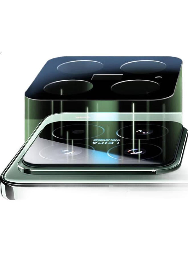 Blueo Lens Protector For Xiaomi 15S Pro/15 Pro, Ar Anti-Reflective Outdoor Clear Anti-Drop Wear-Resistant Rear Camera Protective Film, Silk Print Black - Image 1