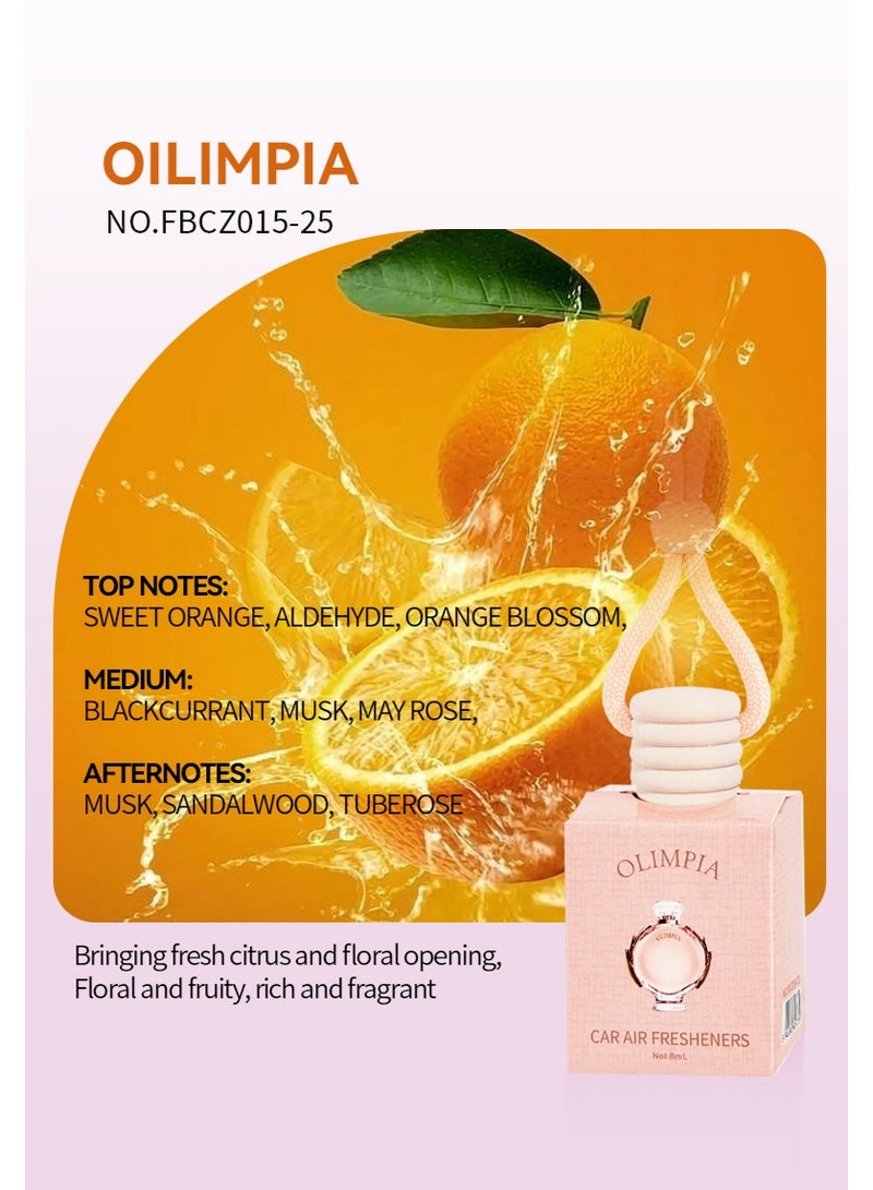 FORMBO Car Fragrance Car Interior Perfume Pendant Car Supplies Fresh Air-Oilimpia - Image 2