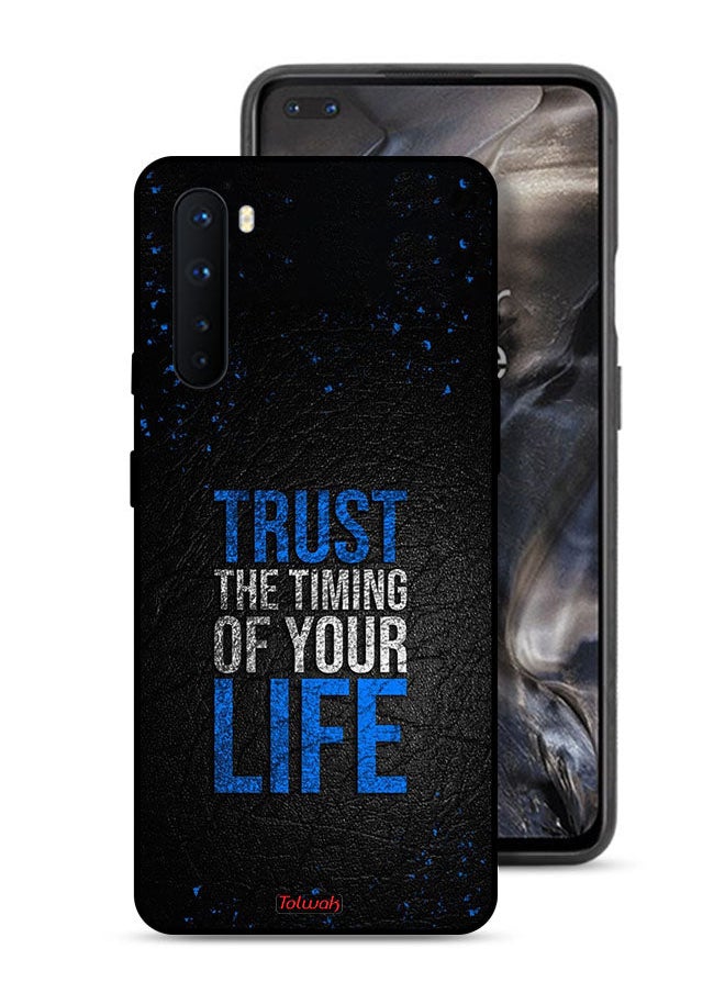 Tolwak - OnePlus Nord Protective Case Cover Trust The Timing Of Your Life - Image 1
