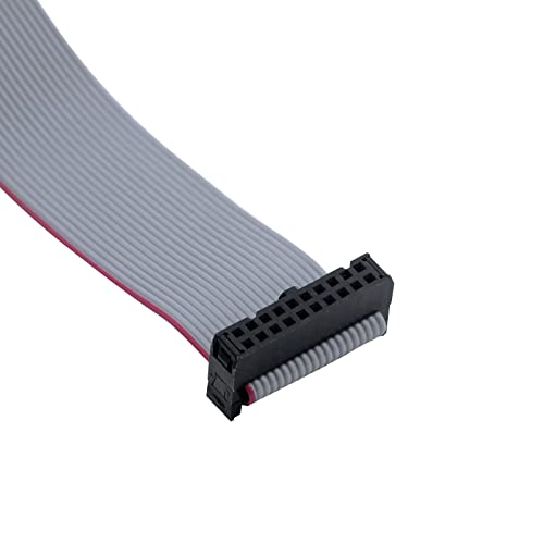 Antrader F/F IDC Connector 20 Pins Flat Ribbon Cable 2.54mm Pitch 30cm 6pcs - Image 2