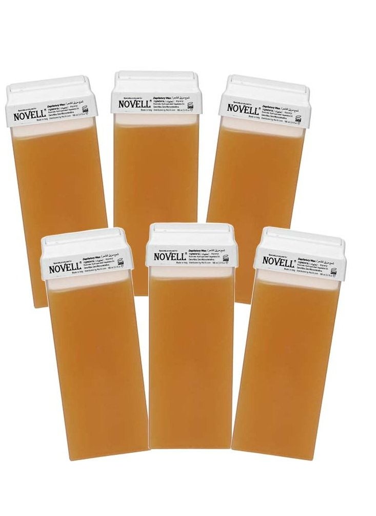 NOVELL Novell Wax Refil Honey 100 Ml - 6 pcs  - Image 1