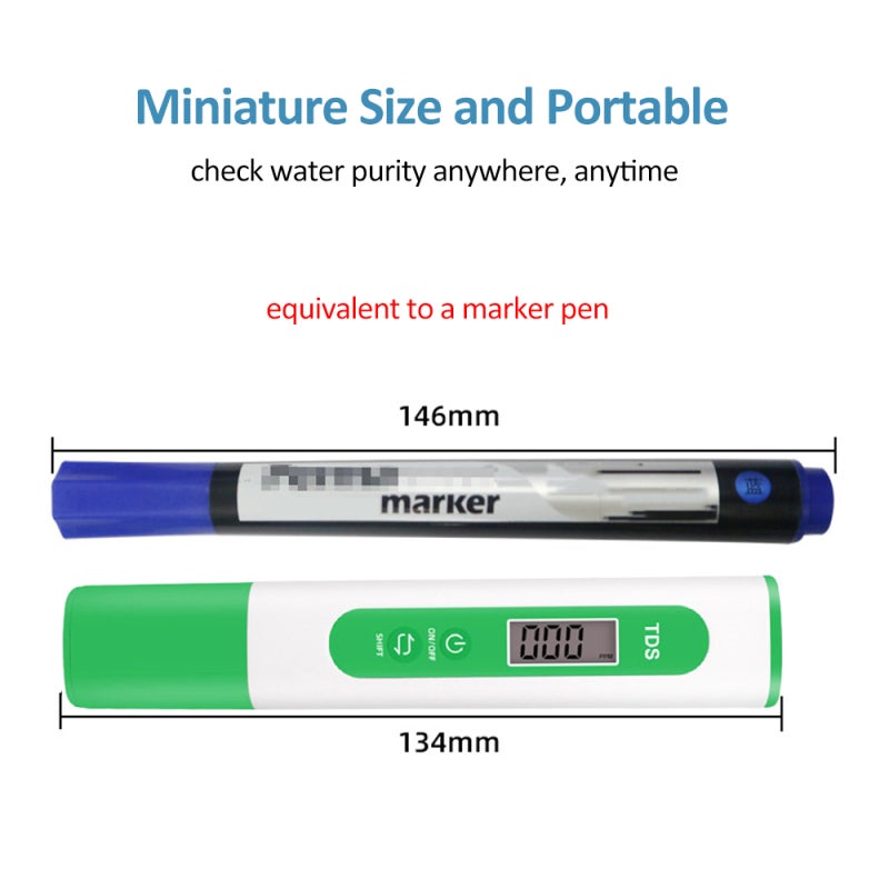 Multifunctional TDS Water Testing Pen Household Water Quality Testing Tool Portable Water Hardness Impurity Quick Detector - Image 3