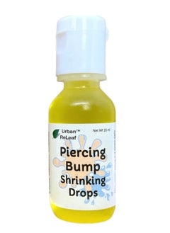 Urban ReLeaf Urban ReLeaf Piercing Bump Shrinking Drops! Keloid Bumps Gentle Effective Aftercare Solution. Natural Essential Oils. Fast Removal Help for Scars Nodules Cartilage Nose Ear Spots. Clean Soothe  - Image 1