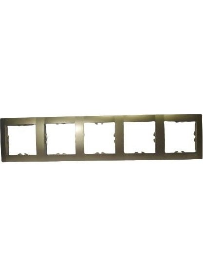 SIMON - 5 Piece Frame Metallic Champagne - Image 1