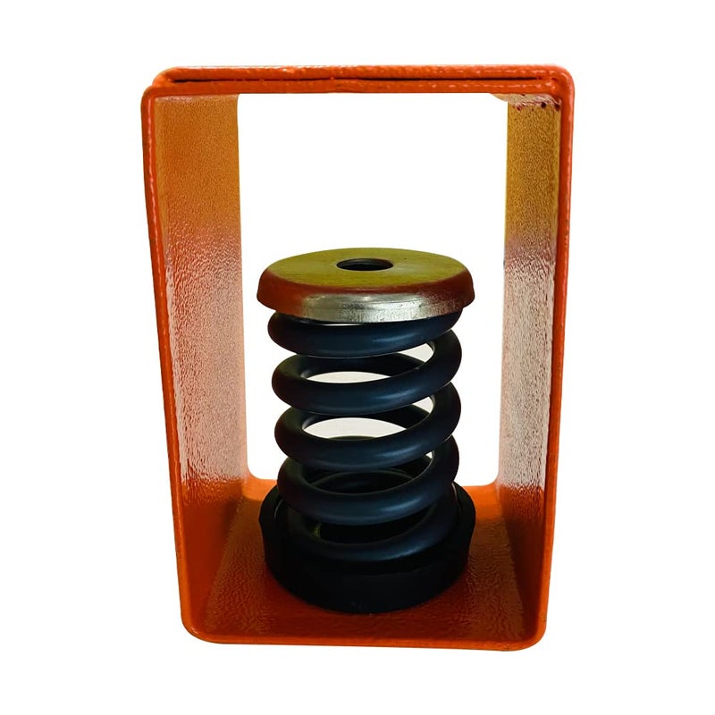 Easyflex Easyflex Spring Hanger Vibration Isolator Load 660lbs and 1 Deflection Grey Pack of 4  - Image 1