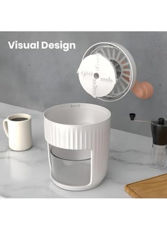 DAYANIDHI Dayanadhi Ice Shaving Machine Portable Ice Crusher for Smoothe Shakes Cocktail Hand Shaved Ice Machine for Outdoor Indoor use Easy to opertate Ice Shaver BPA Free Healthy Ice Crusher Multi1Pcs  - Image 5