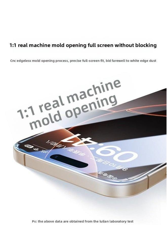 For Iphone13/16 Tempered Film Iphone 15Pro Max Mobile Phone 16Pro X Full Screen 14-Colour:✅[ultra-clear 9d丨full Coverage 3 Times Anti-fingerprint] 2 Pieces—free Applicator + Damage Compensation Guarantee-Size:For 13 - Image 2