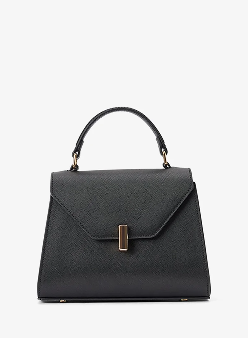 Forever New Mietta Lock Top Handle Bag