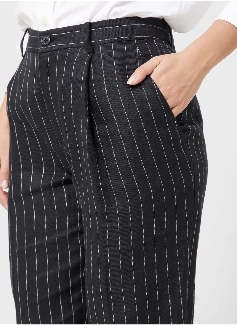 Lauren Ralph Lauren High Waist Pleated Pants