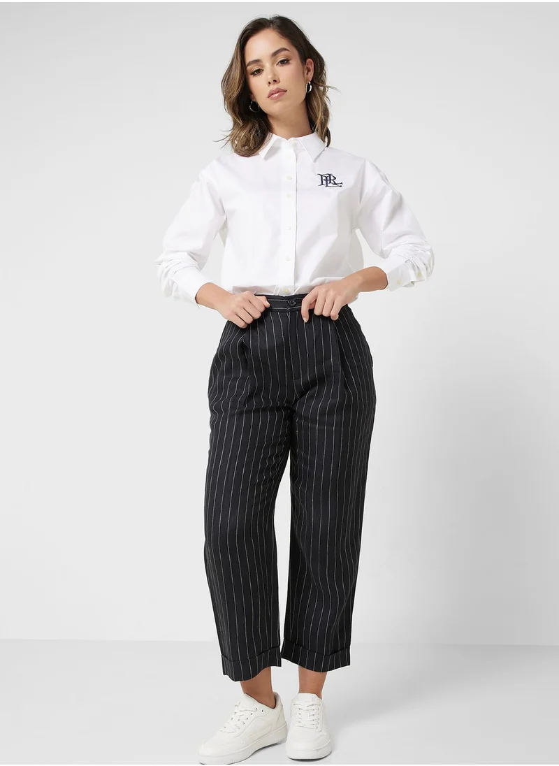 Lauren Ralph Lauren High Waist Pleated Pants
