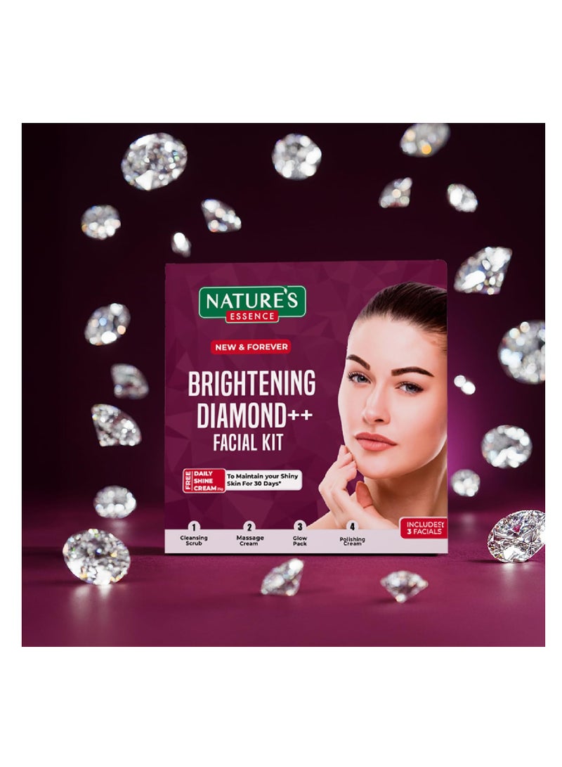 نيتشرز إيسنس مجموعة ناتشرز إسنس لتفتيح البشرة بالماس، 3 استخدامات، أبيض، 75 جم، ماسي - Image 5