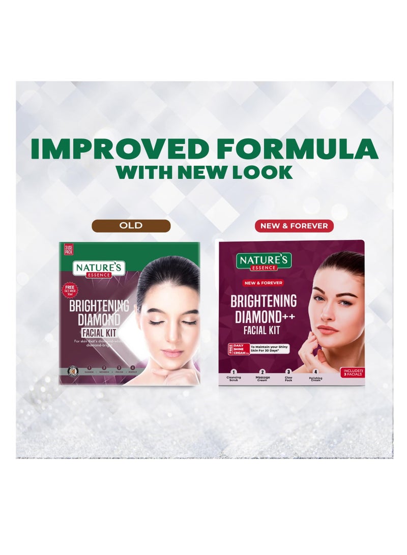 نيتشرز إيسنس مجموعة ناتشرز إسنس لتفتيح البشرة بالماس، 3 استخدامات، أبيض، 75 جم، ماسي - Image 2