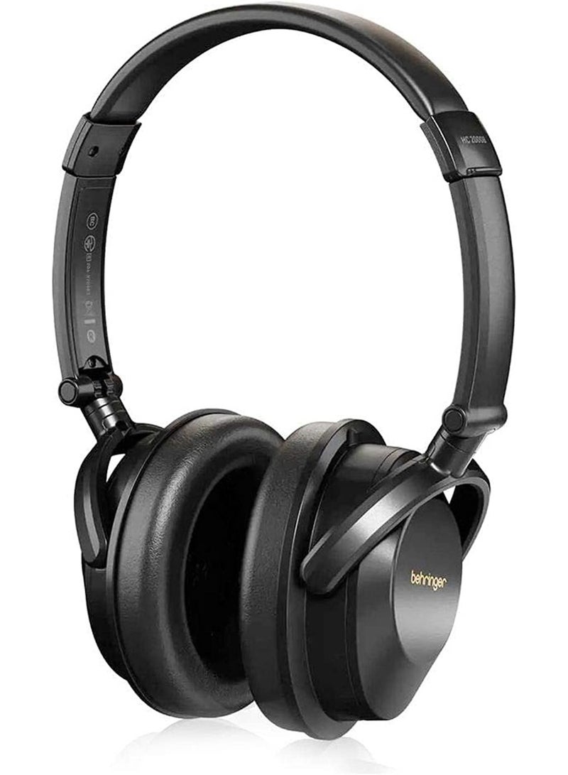 Behringer HC 2000 Studio Monitoring Headphones – 40mm Dynamic Drivers, 20Hz-20kHz Frequency Response, Closed-Back Design, Foldable & Compact, Padded Earcups, For Music Production & Broadcast Editing - Image 4