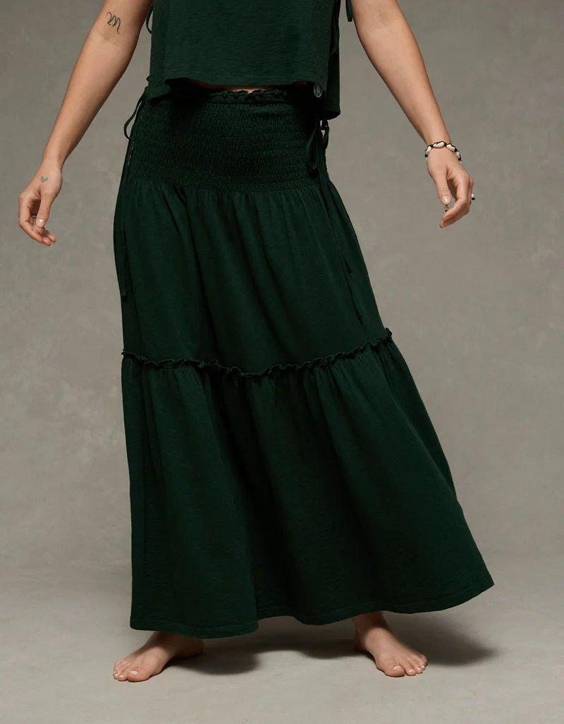 American Eagle  AE Sunchaser Convertible Maxi Skirt Dress for Women | Best Price UAE