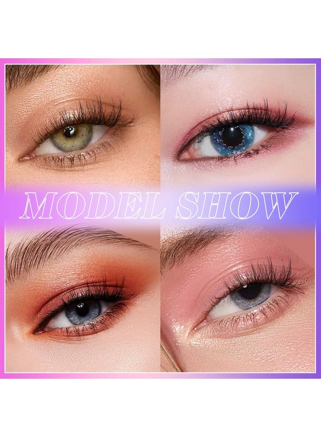 Alice Half Lashes Natural Look Wispy Soft Strip Mink Eyelashes Cat Eye 3D Curl Short False Lashes 7 Pairs Pack By Alice - Image 4