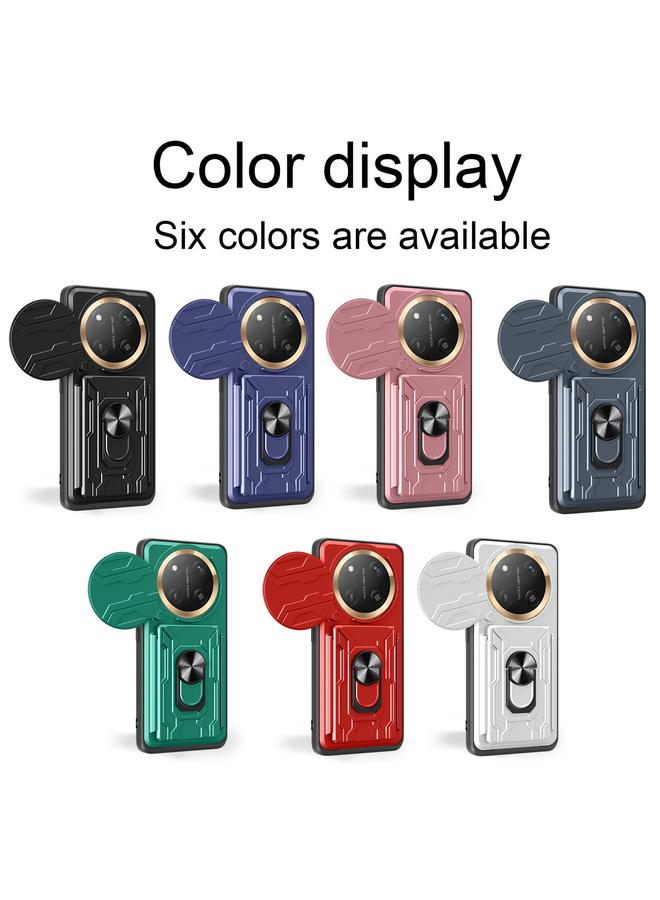S-TOP Case For Honor X60 Pro / X9c Sliding Camshield TPU+PC Phone Case with Card Slot - Image 2