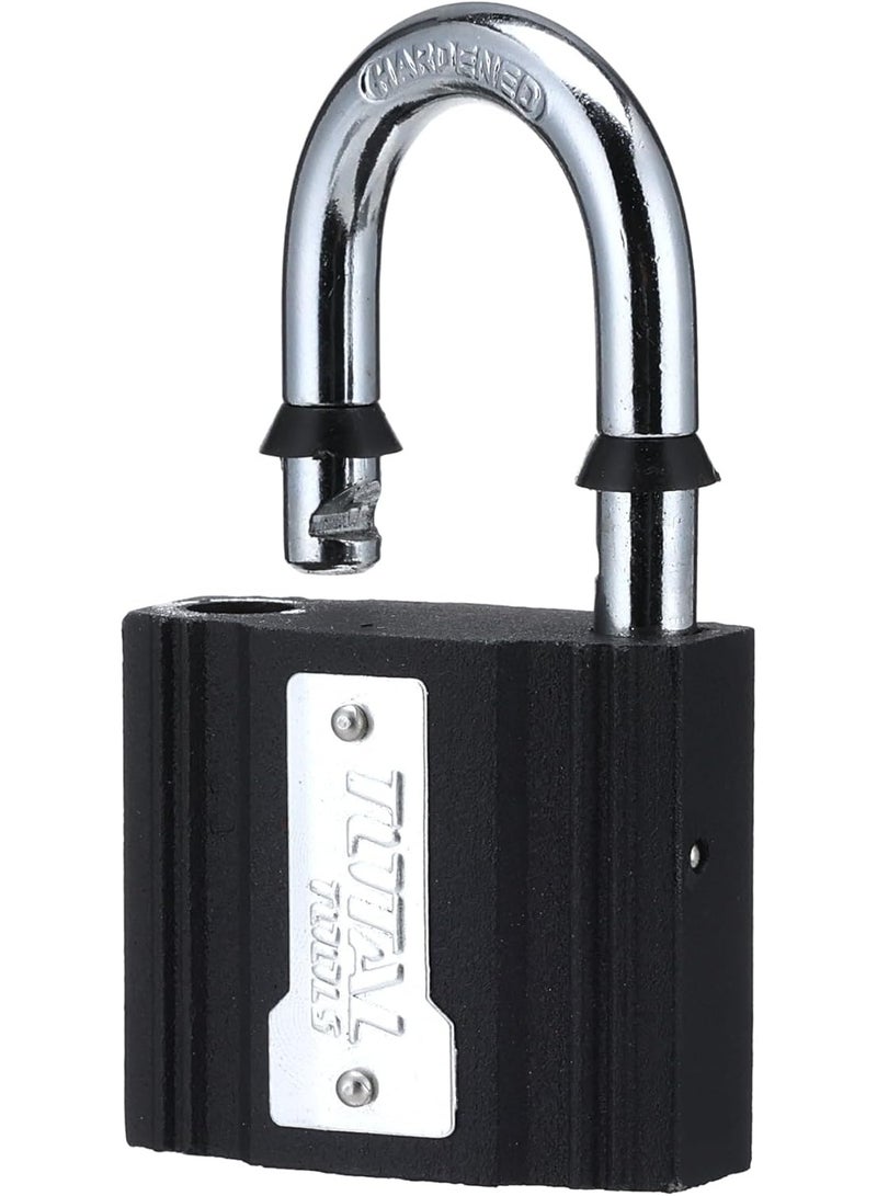 TOTAL Total TLK31501 Waterproof Steel Padlock, 50 mm Diameter  - Image 1